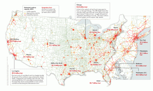 Infrastructure map courtesy of The Atlantic